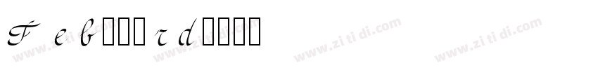Feb.23rd字体转换
