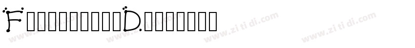 FeiboZhengDots字体转换