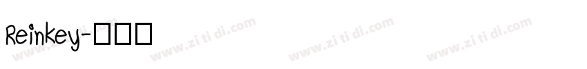 Reinkey字体转换
