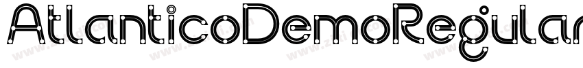 AtlanticoDemoRegular字体转换