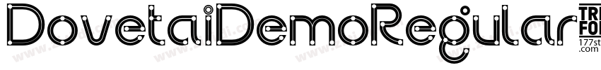 DovetaiDemoRegular字体转换