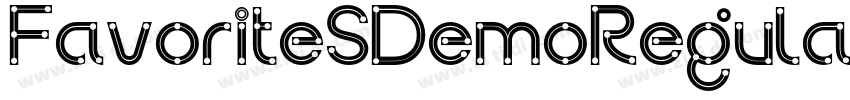 FavoriteSDemoRegular字体转换
