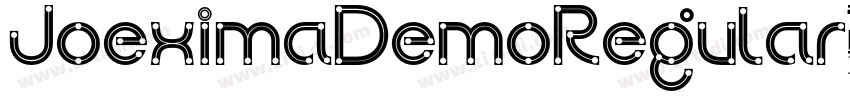 JoeximaDemoRegular字体转换