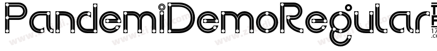 PandemiDemoRegular字体转换
