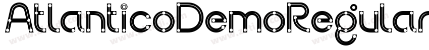 AtlanticoDemoRegular字体转换