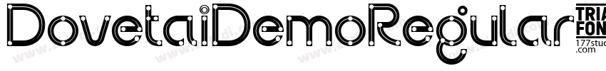 DovetaiDemoRegular字体转换