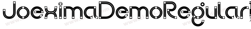 JoeximaDemoRegular字体转换