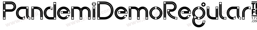 PandemiDemoRegular字体转换