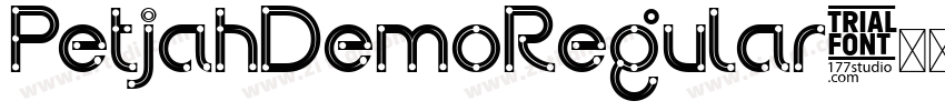 PetjahDemoRegular字体转换