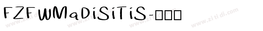 FZFWMaDiSiTiS字体转换