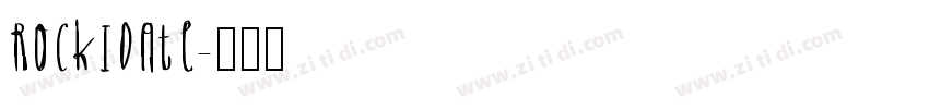 Rockidate字体转换
