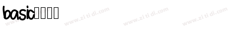 basic字体转换