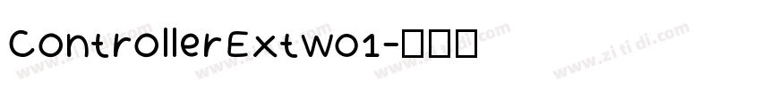 ControllerExtW01字体转换