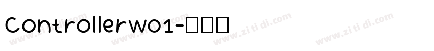 ControllerW01字体转换
