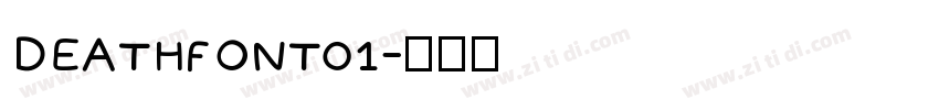 DEATHFONT01字体转换