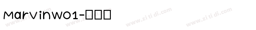 MarvinW01字体转换