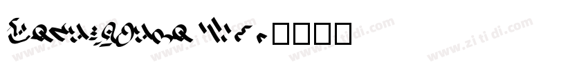 CapitolinaW01字体转换