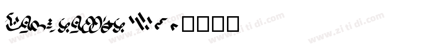 ControllerW01字体转换