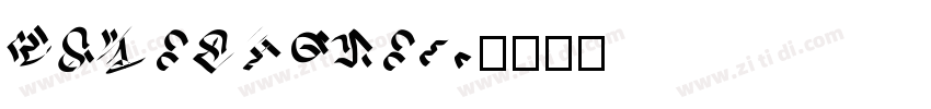 DEATHFONT01字体转换