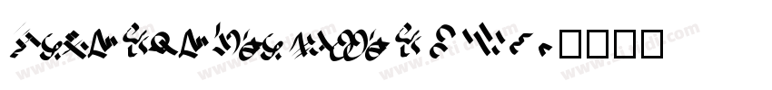 FrysBaskervilleBTW01字体转换