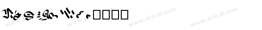 NewtonW01字体转换