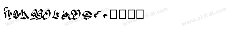 Schoolbellw01字体转换