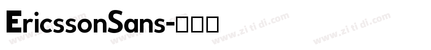 EricssonSans字体转换