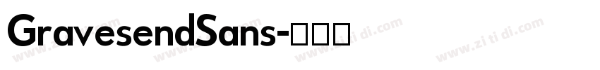 GravesendSans字体转换
