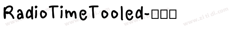 RadioTimeTooled字体转换