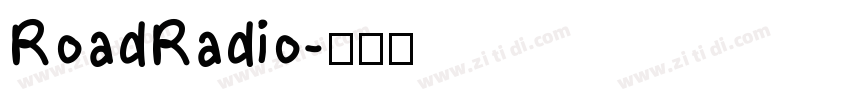 RoadRadio字体转换