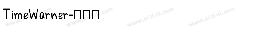 TimeWarner字体转换