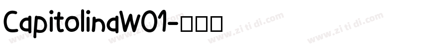 CapitolinaW01字体转换