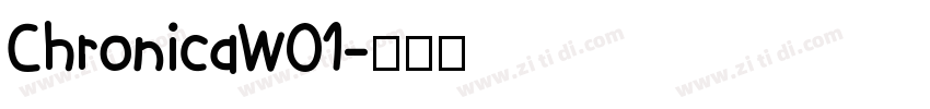 ChronicaW01字体转换