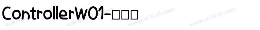 ControllerW01字体转换