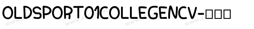 OLDSPORT01COLLEGENCV字体转换