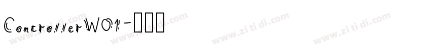 ControllerW01字体转换
