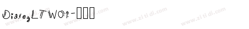 DialogLTW01字体转换