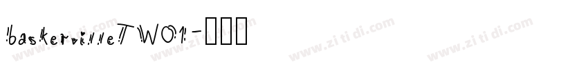 baskervilleTW01字体转换
