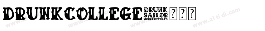 DrunkCollege字体转换