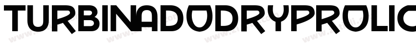 turbinadoDryProLight字体转换