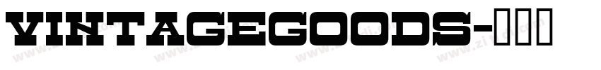 VintageGoods字体转换