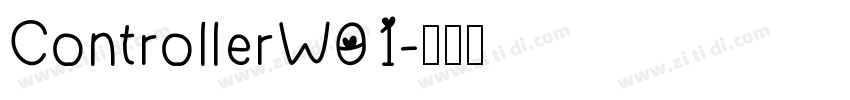 ControllerW01字体转换
