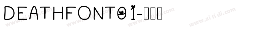 DEATHFONT01字体转换