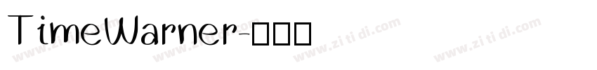 TimeWarner字体转换