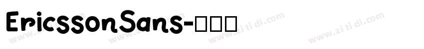 EricssonSans字体转换