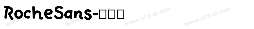 RocheSans字体转换