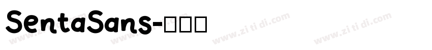 SentaSans字体转换