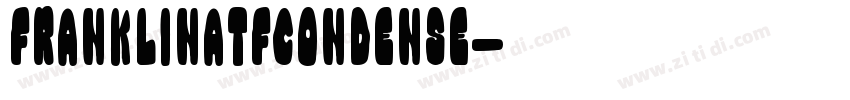 FranklinATFCondense字体转换