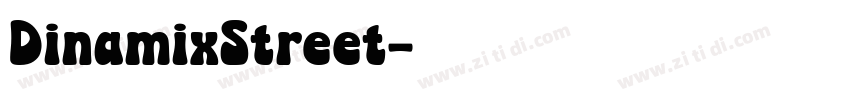 DinamixStreet字体转换