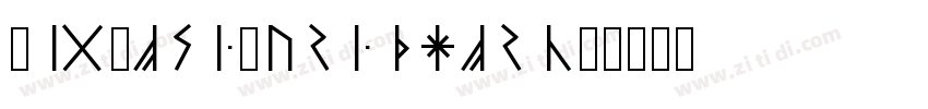 RixRoseLureThornR字体转换